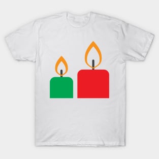 Christmas Candles Light T-Shirt